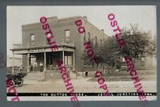 Jewell IOWA RPPC 1910 DUTTON HOUSE Hotel Inn nr Story City Ames Webster City IA picture