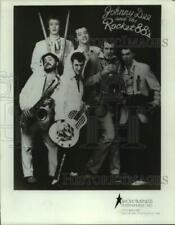 1996 Press Photo Entertainers Johnny Dee and the Rocket 88's, Six Members picture