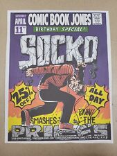 Comic Book Jones 2015 Birthday Special Socko Sale Flyer SIGNED by Jim Steranko picture