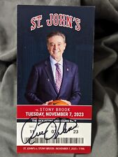 Rick Pitino Autograph Signed St John's Basketball picture