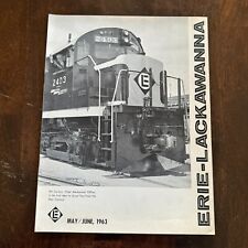 Erie-Lackawanna Railroad Magazine May Jun 1963 Railway RR Employee Century 424 picture