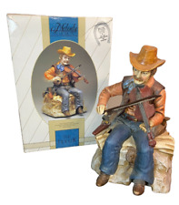 Melody In Motion The Fiddler Vintage Waco Moving Plays Music Working Porcelain picture