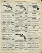 1929 PAPER AD Iver Johnson Harrington Richardson Revolvers Smith & Wesson 1911  picture