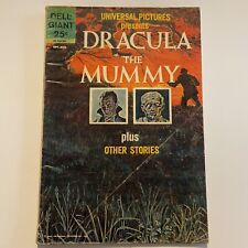 ** Universal Pictures Presents Dracula Mummy ** Silver Age Dell Giant 1963 … VG picture
