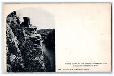 The Dalles Minnesota MN Postcard Pulpit Rock Wisconsin Interstate Park c1905's picture