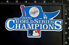 Los Angeles Dodgers 2020 World Series Champions Vinyl Sticker 6