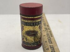 Vintage DURKEE's PAPRIKA Round SPICE TIN Advertising S3C1 picture