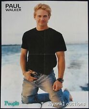 Paul Walker Poster Centerfold 1610A  50 Cent on back picture