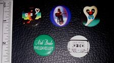 6 Nick Drake Button Pins Badges Folk Songwriter Pink Moon picture