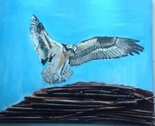 Original acrylic painting of an Osprey picture