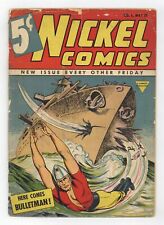 Nickel Comics #1 PR 0.5 RESTORED 1940 1st app. Bulletman picture