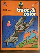 Vtg 1985 Go Bots GoBots Trace & Color Coloring Activity Books w/ Tracing Tissue picture