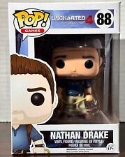 Funko Pop Vinyl: Nathan Drake #88  With Pop Protector Read picture