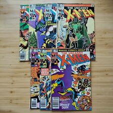 The Uncanny X-Men #142-148 - Many 1sts - VG - 1981 - Unrestored picture
