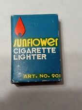 Vintage Sunflower Cigarette Lighter NIB picture