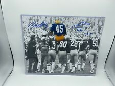 Rudy Ruettiger Signed 11x14 Notre Dame Photograph AUTO Play Inscription Hologram picture