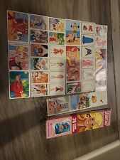 Vintage Mattel Panini Topps 1983 Barbie Album Stickers 7 Sheets w Box Not Sealed picture