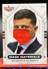 1/5 Decision Volodymyr Zelenskyy 2022 Update Rainbow FOIL MASK MATERIALS 2024 SP picture