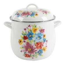 The Pioneer Woman Breezy Blossom Enamel-on-Steel 12-Quart Stock Pot picture