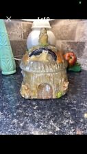Vintage 1970’s, Ceramic Squirrel Treehouse Candy Dish picture