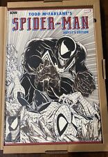 IDW Todd McFarlane's Spider-Man Artist’s Edition 192 pp 17x25 Marvel Hardcover picture