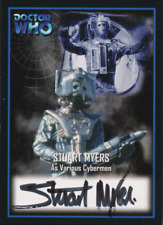 2001 Strictly Ink Doctor Who AU3 Stuart Myers (Cyberman)  Autograph Card picture