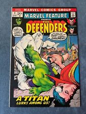 Marvel Feature Defenders #3 1972 Marvel Comic Book Roy Thomas Gil Kane Cover VF- picture