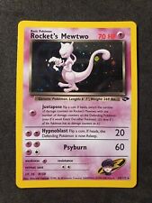 Rocket's Mewtwo 14/132 ENG Gym Challenge Near Mint / Mint NM Pokémon Card  picture