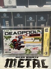 Deadpool: Badder Blood #1 CBCS 9.8 Signed Skottie Young Variant Cover Marvel New picture