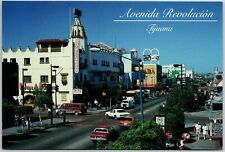 World Famous Avenida Revolucion Tijuana Mexico Hotel Caesar Restaurants Postcard picture