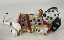 PG Fine Porcelain Dalmatians Dog Hide n Seek Escape Artist Figurines 1994 picture
