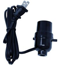 Creative Hobbies M995K Instant Lamp Kit - Black Lamp Socket Wired to Black Cord picture