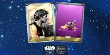 Topps Star Wars Card Trader Illustrated Wave 15 Purple Epic Set 16 Cards Presale picture