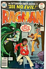 1976 DC COMICS RAGMAN SEE NO EVIL Vol 1 No 3 Artist Joe Kubert 1F picture