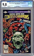 Marvel Super Hero Contest of Champions #3 CGC 9.8 1982 3985999007 picture