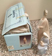 Lladro #4585 Nativity Holy Family Glossy Jesus Mary & Joseph in Original Box picture