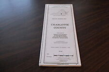 JANUARY 1989 CHARLOTTE COUNTY VIRGINIA GENERAL HIGHWAY MAP VDOT #19 picture