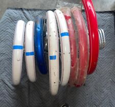 Huge Lot Painted Schwinn Bicycle Fenders 20” 24” 26” Middleweight Balloon picture