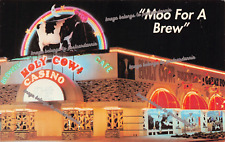 Las Vegas NV Nevada Holy Cow Casino Brewery Foxy's Firehouse Vtg Postcard B66 picture