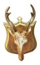 Brass Showpiece Wall Hanging Deer Face Statue picture