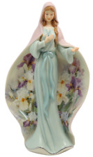 Bradford Exchange Madonna Mary Lena Liu Mother of Mercy Our Lady Of Flowers COA picture