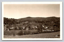 RPPC Panorama View West Dover Vermont Real Photo P723 picture