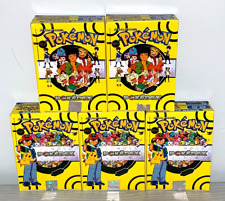 5 BOXES - 2022 BOX POKEMON POKEDEX Vol. II - 125 Sealed Packs (Stickers & Cards) picture