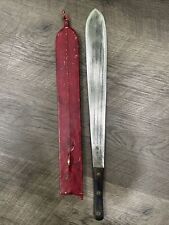 Antique East African Maasai sword seme mid 20th century double edge blade picture