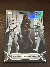 2019 Topps Star Wars Chrome Legacy Disguised Stormtroopers Back Refractor /10 picture