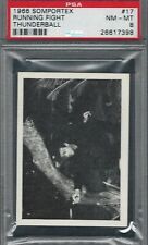 1966 SOMPORTEX #17 THUNDERBALL JAMES BOND SEAN CONNERY PSA 8 HIGHEST GRADED  picture