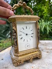 Rare carriage clock french Duplex Chronometer escapement 1860 Reiseuhr picture
