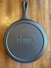 Vintage Lodge Cast Iron Skillet 8SK USA Heat Ring 10.5