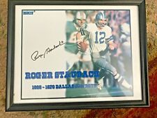 Roger Staubach Autographed Auto Dallas Cowboys 8x10 Photo - Signed In Person picture