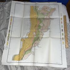 Antique 1900 Map: US Soil Survey - Gunnison Utah / Valley Mountains / Salina picture